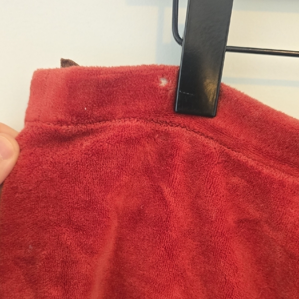 Vintage 70's Burnt Orange Velvet Skirt - Picture 3 of 7